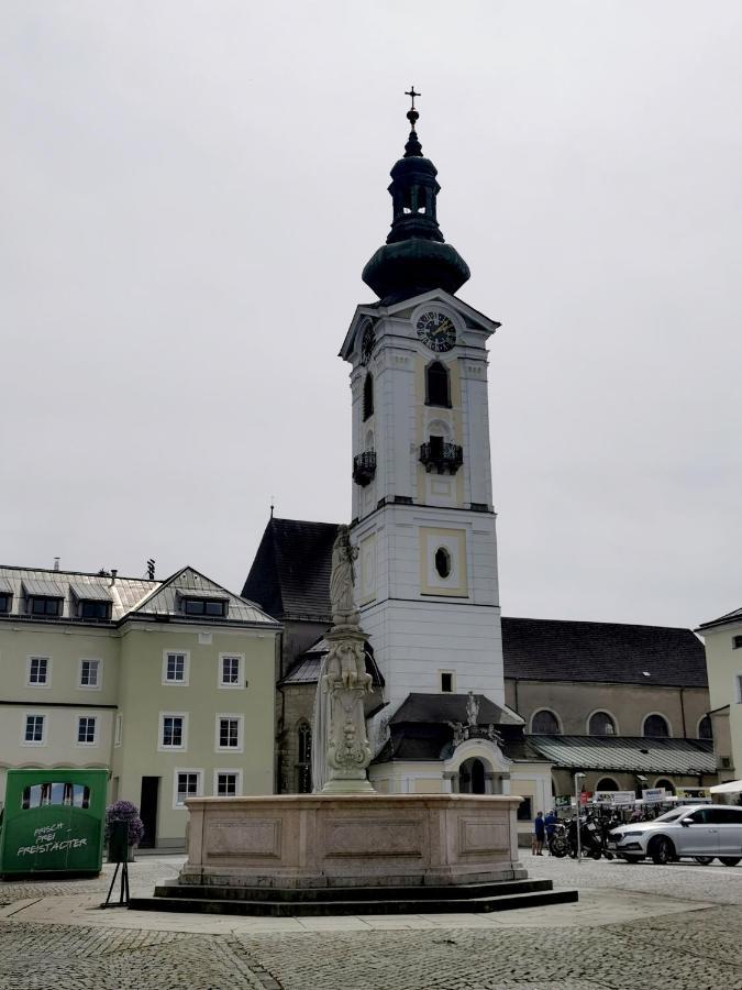 Zentrumsnahe Privatunterkunft Freistadt Bagian luar foto