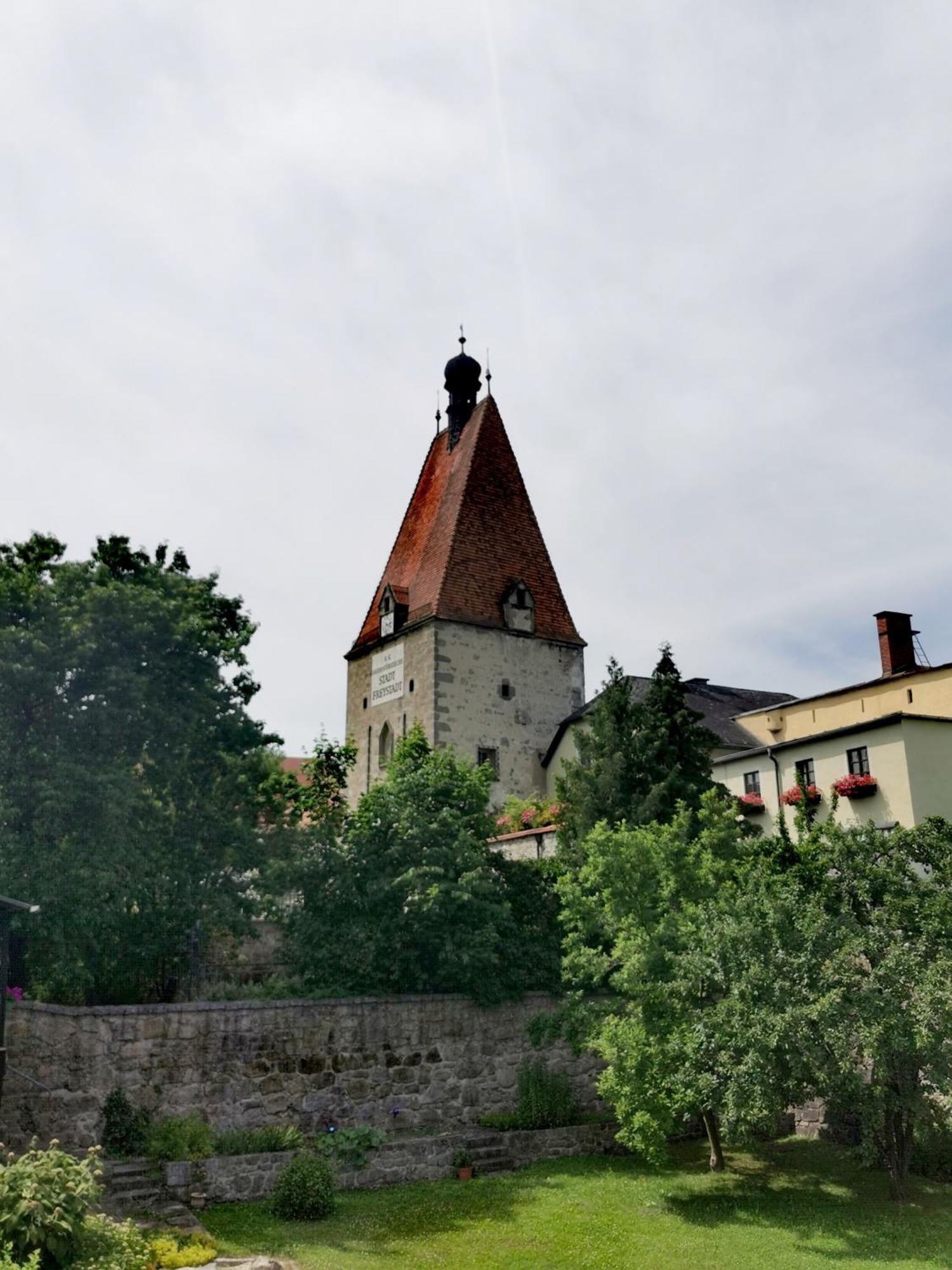 Zentrumsnahe Privatunterkunft Freistadt Bagian luar foto