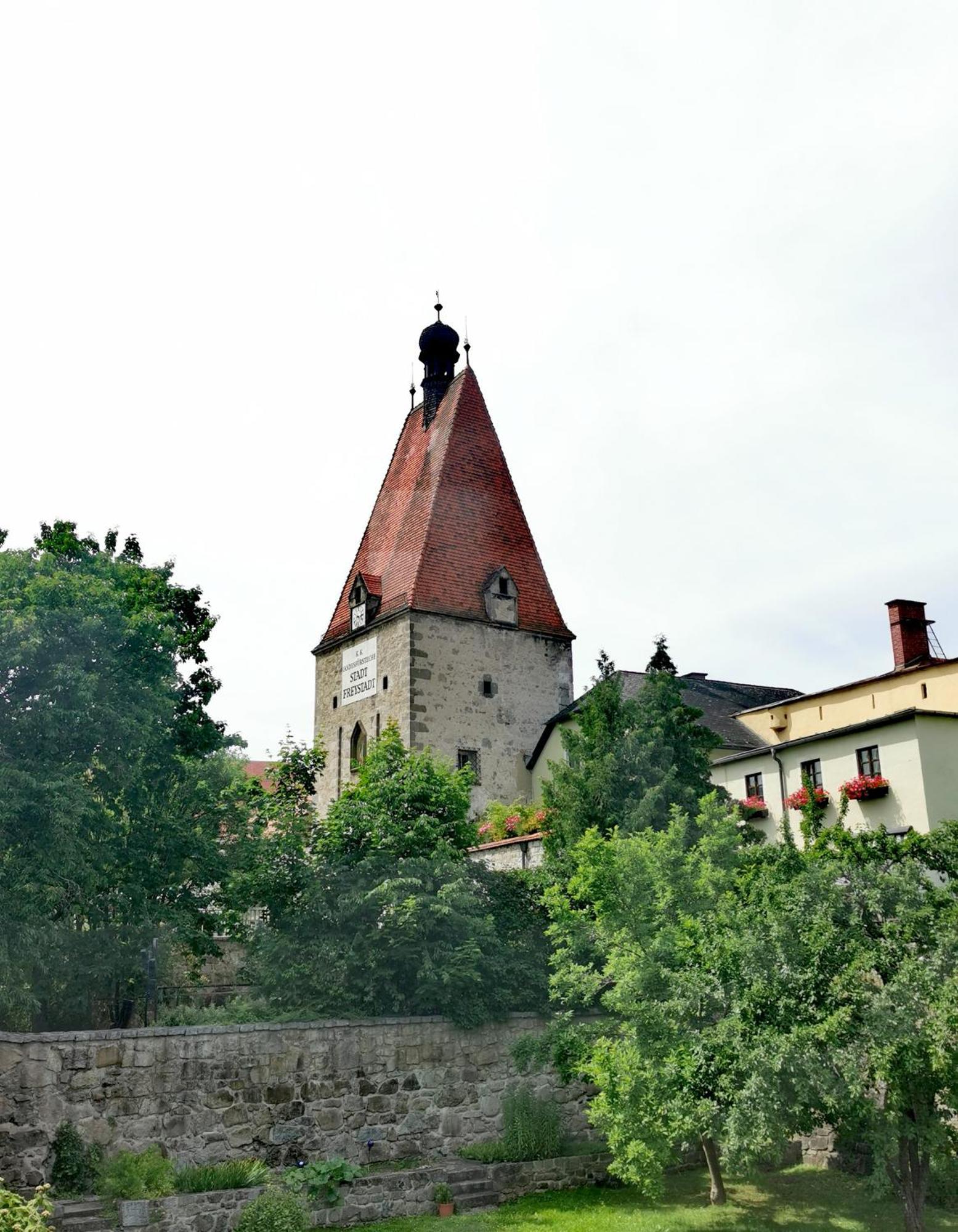 Zentrumsnahe Privatunterkunft Freistadt Bagian luar foto